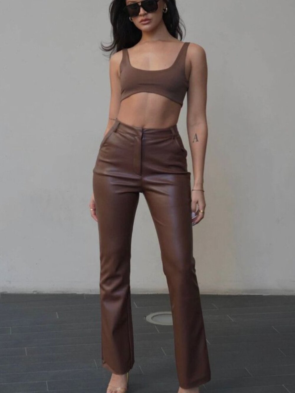 Meshki — Tyra Faux Leather Pants